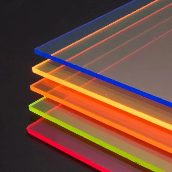Placas Metacrilato Fluorescente de 3 mm