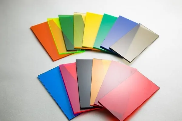 Plancha Metacrilato Transparente Colores