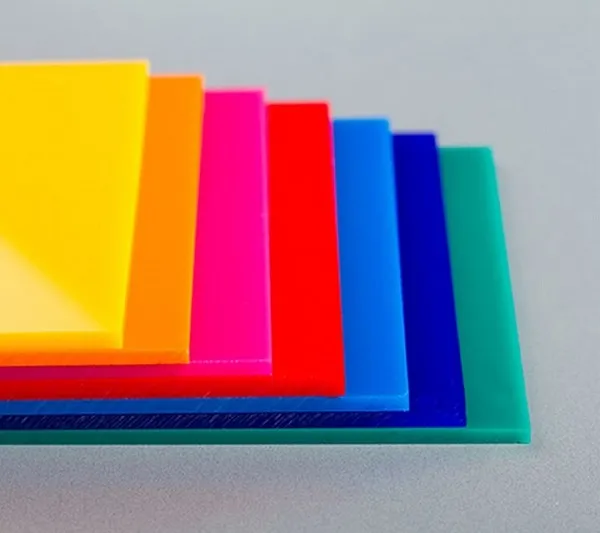 Plancha Metacrilato Opaco de Colores