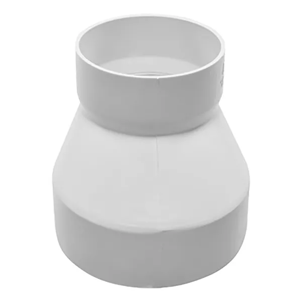 Reducción de PVC 125mm a 100mm Excéntrica M-H
