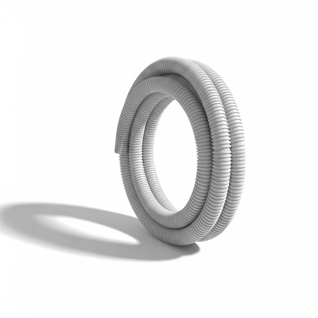 Tubo PVC Flexible Desague 20 mm 5 Metros