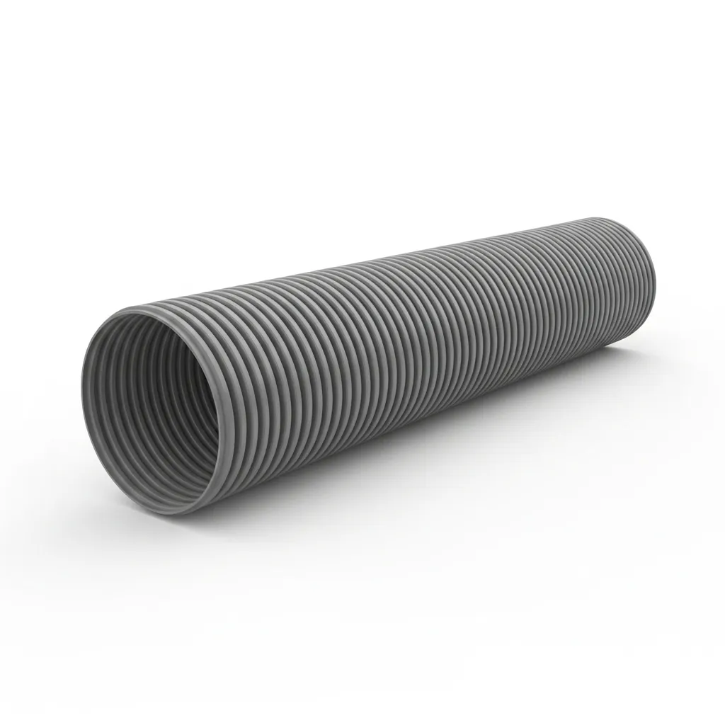 Tubo PVC Saneamiento Corrugado 200 mm 6m